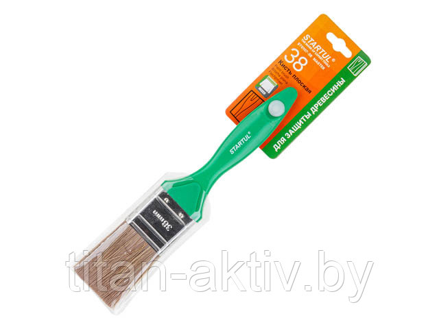 Кисть плоская 1,5"-38мм смеш. щетина (древесина) STARTUL MASTER (защита древесины)