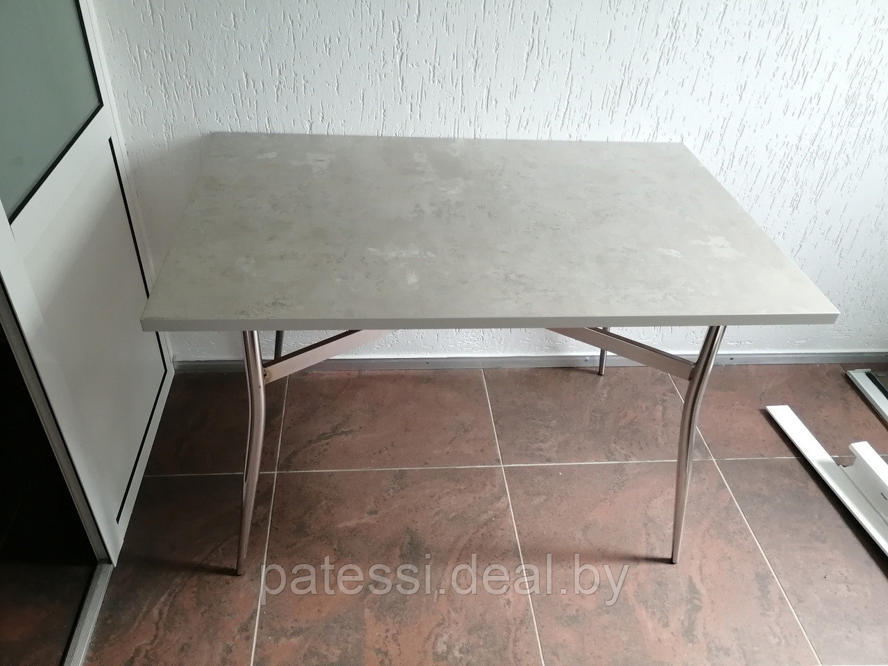 Стол для кафе Tiramisu Duo chrome. Постформинг - фото 1 - id-p156591973