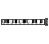 Пианино сворачивающееся  черно-белое BeatHoven  PU88M, фото 5