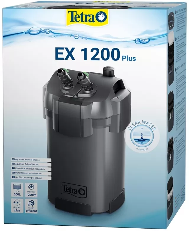 Внешний фильтр Tetra EX1200 Plus от 250 - 500л.