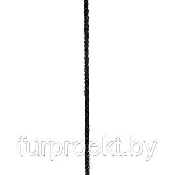 Шнур плоский 6мм (3,3г) черный