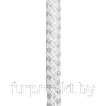 Шнур вязано-плетеный, 8мм белый