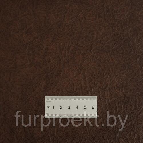 F377 34# коричневый темный пвх + полиуретан 1,1мм трикотажное полотно
