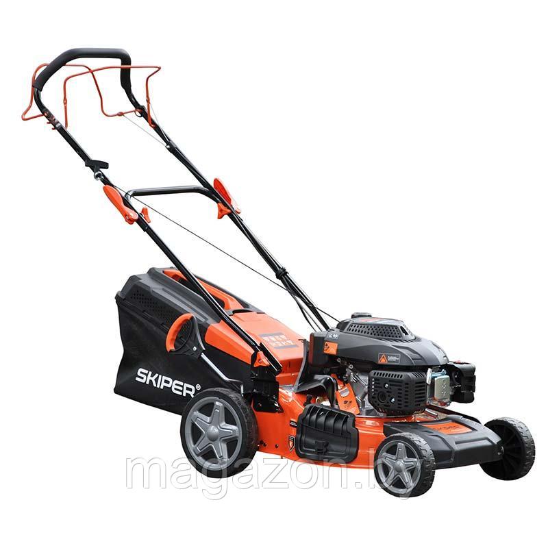 Газонокосилка бензиновая SKIPER GW460S, 5л.с, 60л, самоходная - фото 2 - id-p153637641