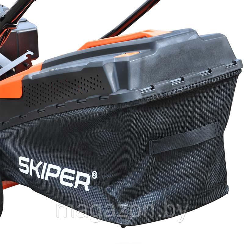 Газонокосилка бензиновая SKIPER GW460S, 5л.с, 60л, самоходная - фото 6 - id-p153637641