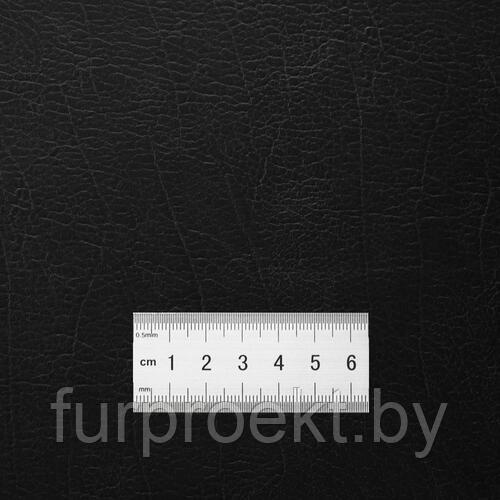 C7521P 34# черный полиуретан 1,2мм трикотажное полотно