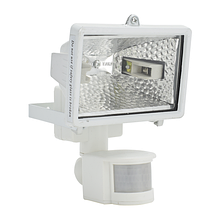 Прожектор галогенный с датчиком движения
RFG 005 White 150W 230V R7s IP44 белый ETP