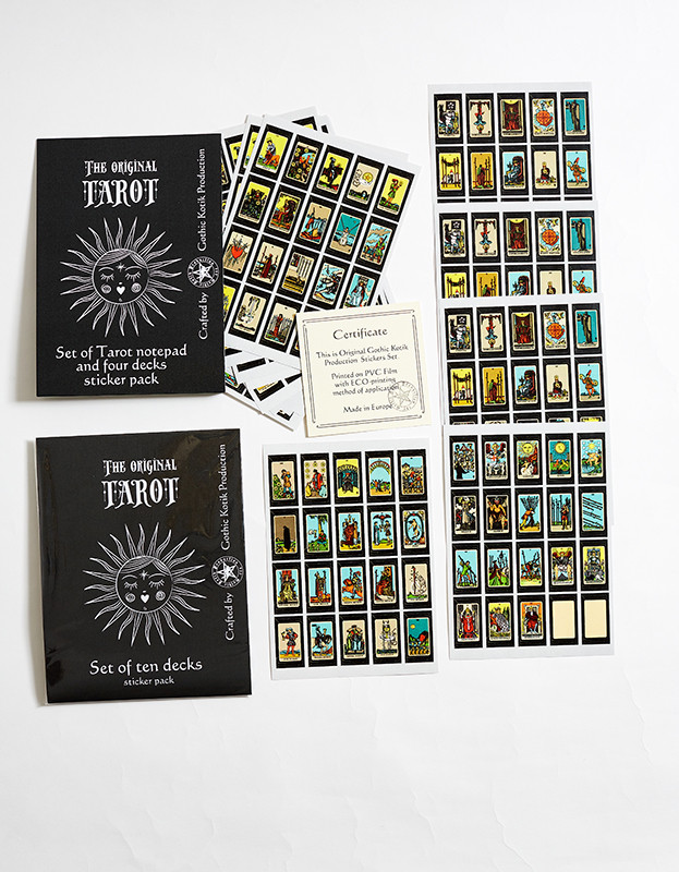 Таро блокнот для записей с комплектом наклеек в виде карт Таро Артура Эдварда Уэйта - фото 9 - id-p151641231