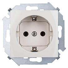 1591432-031 Розетка с заземлением Schuko 2Р+Е 16A
250В~ цвета слоновая кость
