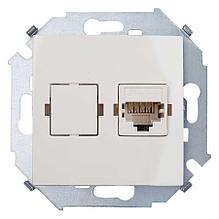 1591598-031 Розетка для передачи данных RJ45 Cat.5e
UTP (Systimax) цвета слоновая кость