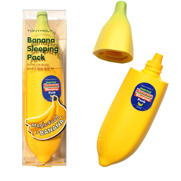 Ночная смягчающая маска с бананом Tony Moly Magic Food Banana Sleeping Pack 85мл