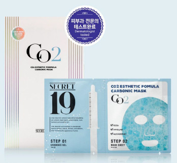 ESTHETIC HOUSE Маска-активатор КАРБОКСИТЕРАПИЯ/ПАУЧ SECRET19 CO2 Esthetic Formula Carbonic Mask, 1шт
