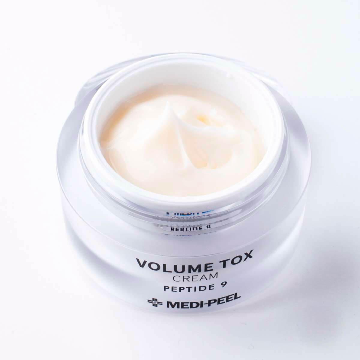 Крем с 9 пептидами повышающий эластичность и упругость. MEDI-PEEL - Peptide 9 Volume Tox Cream 50мл