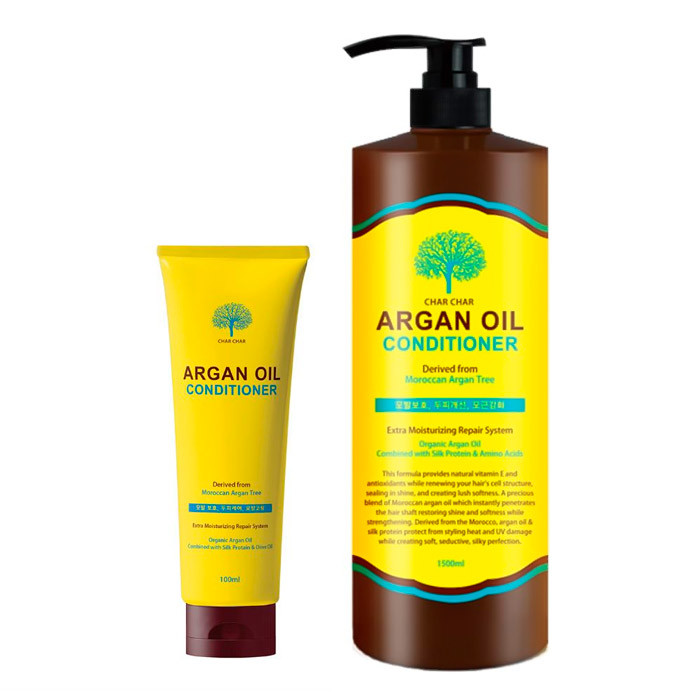ПИТАТЕЛЬНЫЙ КОНДИЦИОНЕР С АРГАНОВЫМ МАСЛОМ EVAS CHAR CHAR ARGAN OIL CONDITIONER - 100 мл / 500 мл