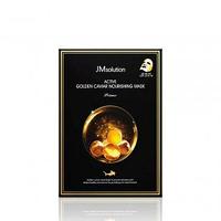 Ультратонкая тканевая маска с золотом и икрой JMsolution Active Golden Caviar Nourishing Mask Prime 30ml