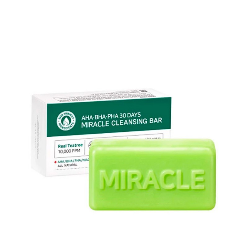 [Some By Mi] Мыло с кислотами для проблемной кожи Some By Mi AHA-BHA-PHA 30 Days Miracle Cleansing Bar 100г