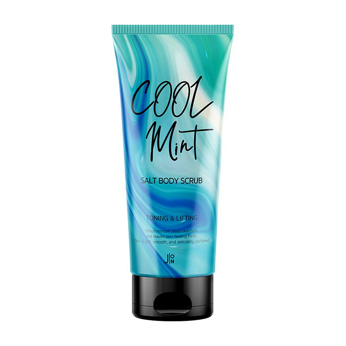 Солевой подтягивающий скраб для тела с ментолом и мятой J:ON Cool Mint Salt Body Scrub 250 гр