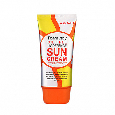 Солнцезащитный крем без масел, FarmStay Oil-Free UV Defence Sun Cream/70 мл - фото 1 - id-p156623438