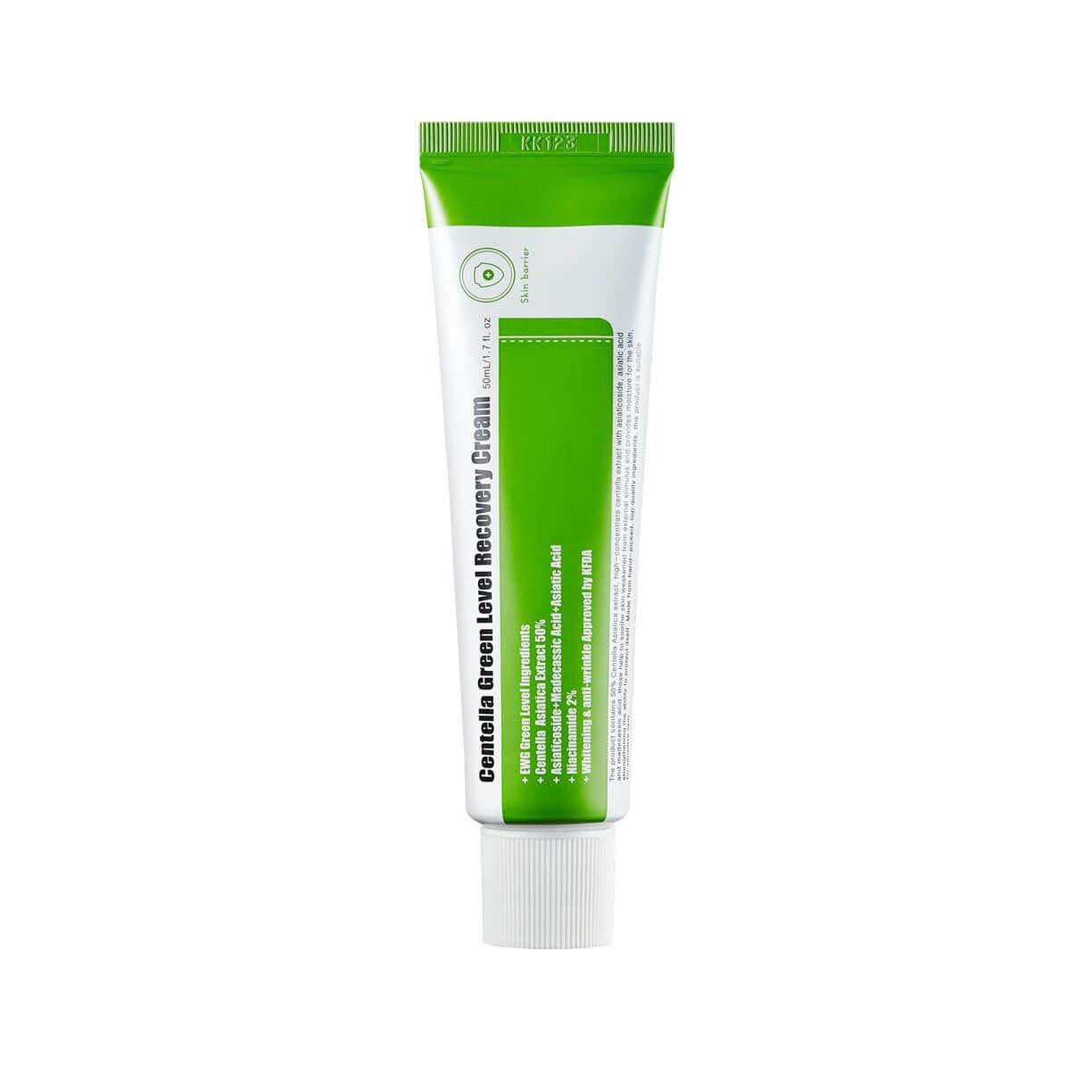 Успокаивающий крем для восстановления кожи с центеллой PURITO Centella Green Level Recovery Cream 50 мл.