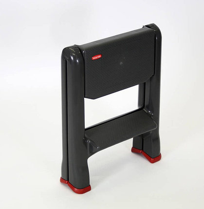 Стремянка Curver Step stool foldable, две ступени, пластиковая, черная, 150кг  08605, фото 2