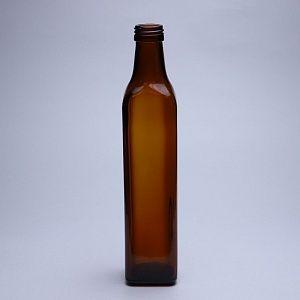 Бутылка стеклянная 500 мл 0,500 "MARASCA" коричневая (31,5)