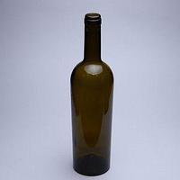 Бутылка стеклянная 750 мл 0,750 "Conicа" оливковая (20/21/23)