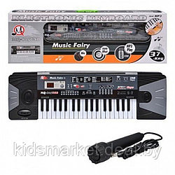 Детский синтезатор пианино ELECTRONIC KEYBOARD - MQ-805 USB, с микрофоном и MP3 от сети