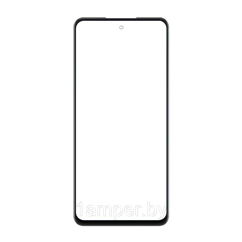 Стекло экрана Huawei P Smart 2021/Honor 10X Lite Черное - фото 1 - id-p156635226