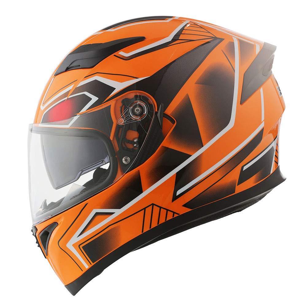 Шлем для мотоцикла 1STORM HJK316 интеграл с очками красный XL - фото 9 - id-p156635339