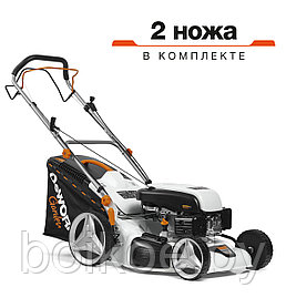 Газонокосилка бензиновая самоходная DeWORKS L 55SP (6 л.с.)