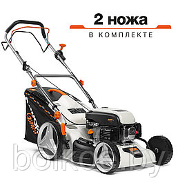 Газонокосилка бензиновая самоходная DeWORKS L50SV (5 л.с.)