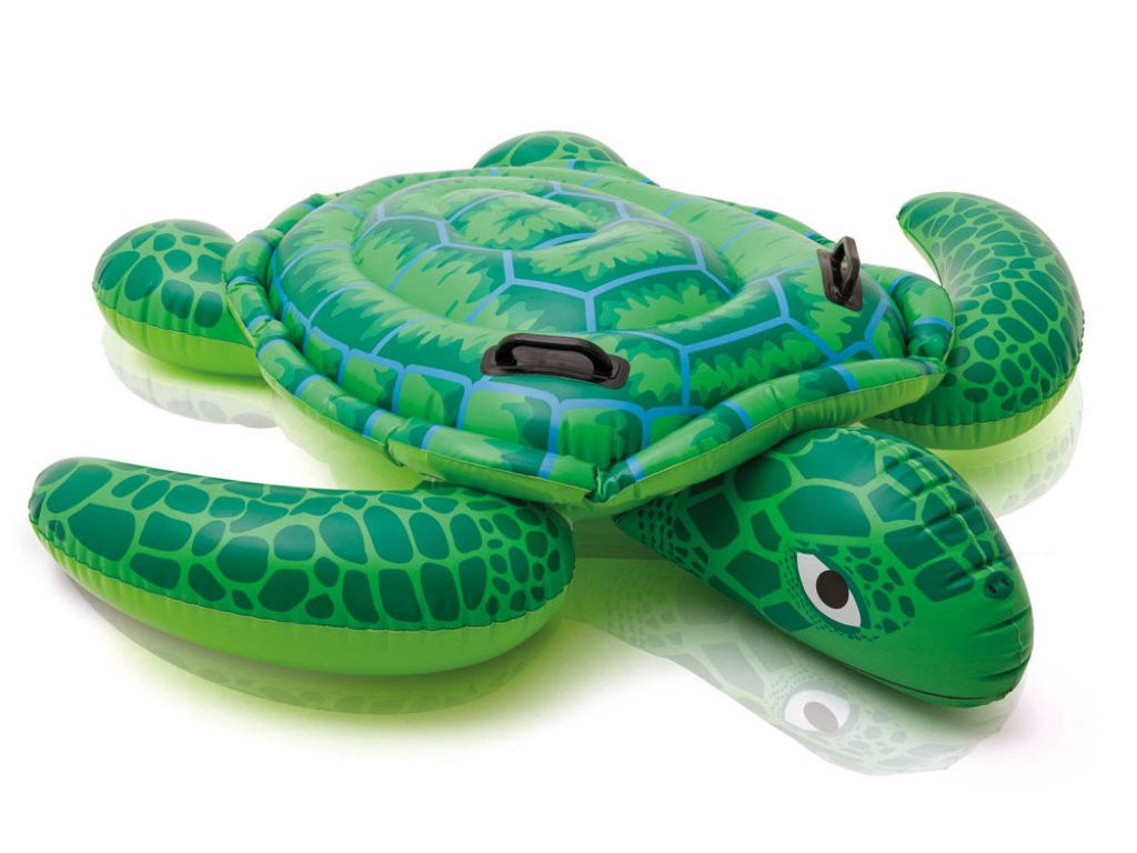 Надувная игрушка-наездник Intex Черепаха (57524NP, 150х127 см)