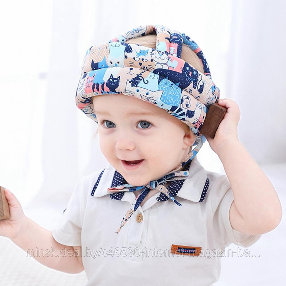 Шлем шапка противоударная для новорожденных - фото 10 - id-p142785530