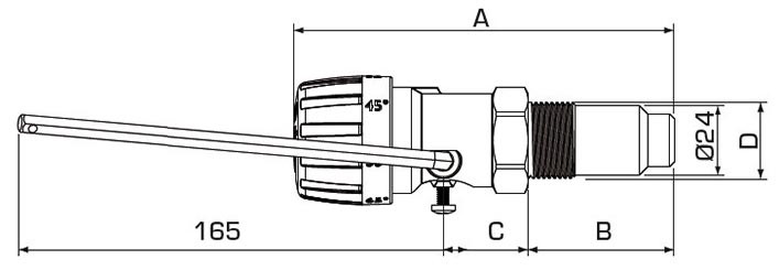 Регулятор тяги для твердотопливного котла ESBE ATA 212 G 3/4 - фото 3 - id-p14424319
