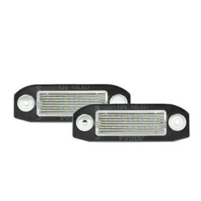 Плафон подсветки номера Volvo C30, C70, S80(1/2), S60(1/2), XC70(1/2) к-т