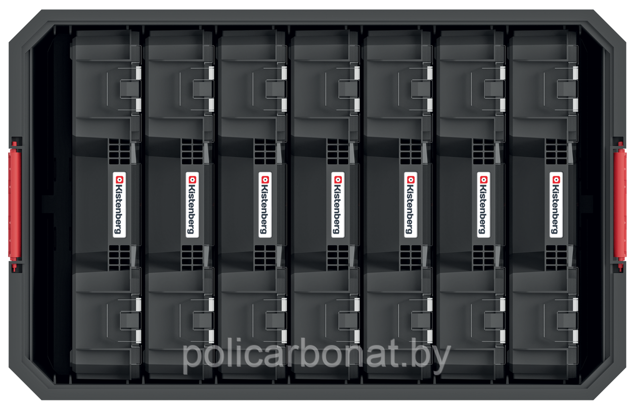 Набор органайзеров 7шт Kistenberg MODULAR SOLUTION, черный