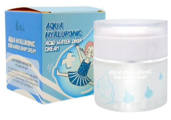 Увлажняющий гиалуроновый крем для лица ELIZAVECCA Aqua Hyaluronic Acid Water Drop Cream 50 мл