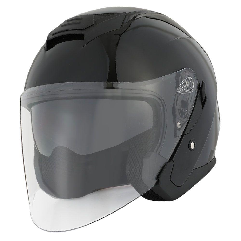 Шлем для мотоцикла 1STORM HJK526 открытый с очками красный L - фото 4 - id-p156729134