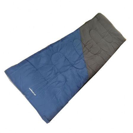 Спальный мешок ACAMPER BRUNI 300г/м2 (gray-blue) - фото 1 - id-p156729135