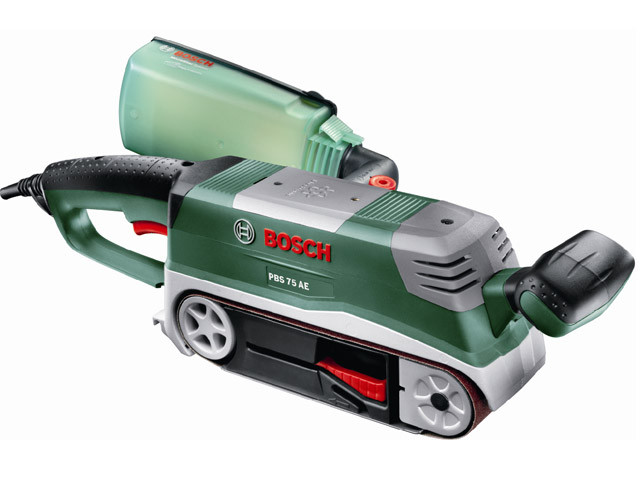 Ленточная шлифмашина BOSCH PBS 75 AE в чем. (750 Вт, лента 75х533 мм, регул. об.)