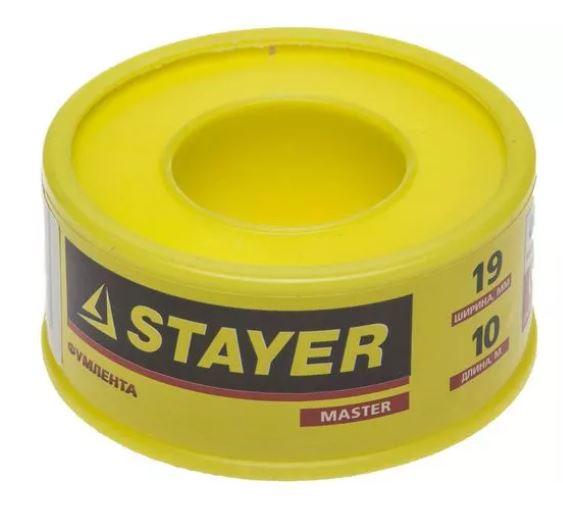 Фумлента STAYER "MASTER", плотность 0,40 г/см3, 0,075ммх19ммх10м - фото 1 - id-p154887403