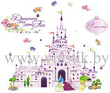 Наклейка на стену для девочек «Замок для принцесс XL», фото 7