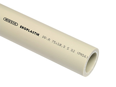 Труба полипропиленовая Wavin Ekoplastik PN 16 63x8,6 мм - фото 1 - id-p156749051