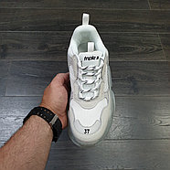 Кроссовки Balenciaga Triple S Clear Sole In White, фото 3