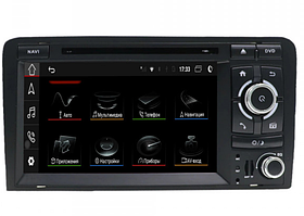 Штатная магнитола Parafar для Audi A3 (2003-2011) экран 7" на Android 9.0 (PF8796GB)