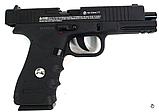 Пистолет пневматический   Borner W119 (Glock 17) калибр 4.5 мм, фото 6