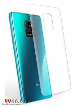 Гидрогелевая пленка LuxCase для Xiaomi Redmi Note 9S 0.14mm Back Transparent 86089