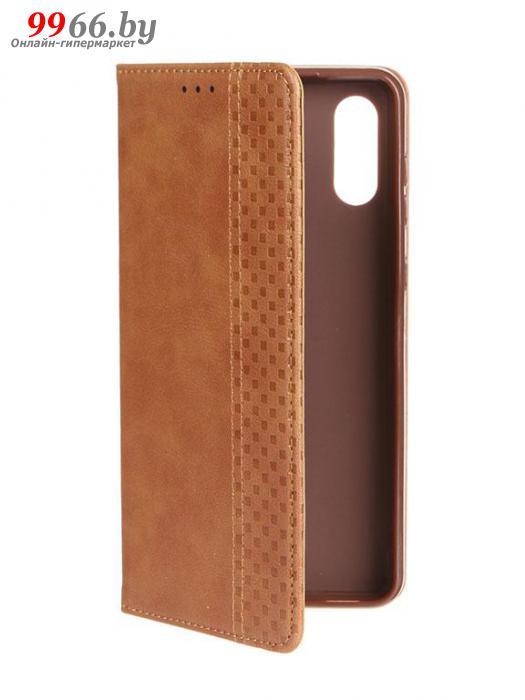 Чехол Neypo для Samsung Galaxy A02 4G 2021 Wallet Brown NW22128