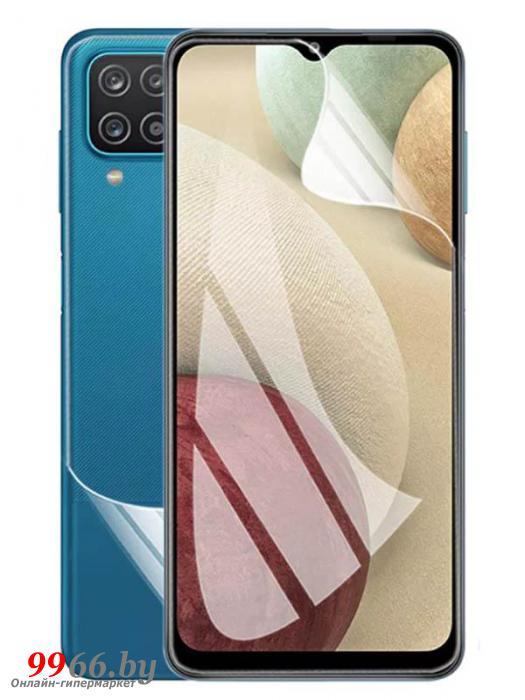 Гидрогелевая пленка LuxCase для Samsung Galaxy A12 0.14mm Front and Back Transparent 86188 - фото 1 - id-p156566348