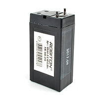 Аккумулятор ROBITON VRLA4-0.9 4В 0.9Ач (герметизированная свинцово-кислотная аккумуляторная батарея 4V, 0.9Ah)